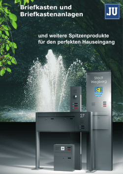 Infobrosch&uuml;re - Aigner Sicherheitstechnik
