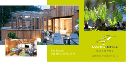 Ein Traum aus Holz und Licht Sommer
