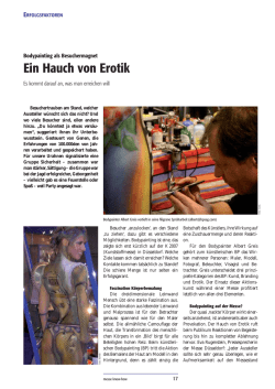 Ein Hauch von Erotik