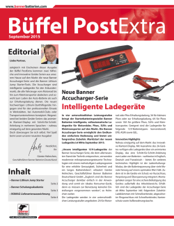 Inhalt - Banner GmbH