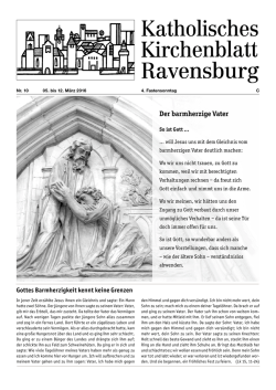 Kirchenblatt 10 2016 Kirchenblatt 05. bis 12.03.2016