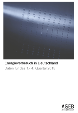 PDF 615 kB - AG Energiebilanzen