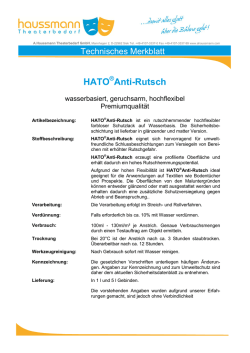 HATO Anti-Rutsch - bei A. Haussmann Theaterbedarf