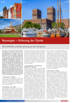 Norwegen - Krönung der Fjorde