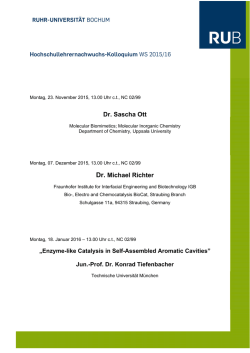 Dr. Sascha Ott Dr. Michael Richter