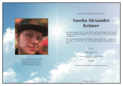 Parte Sascha Alexander Kraemer