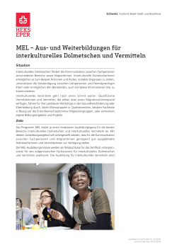 MEL – Aus- und Weiterbildungen für interkulturelles