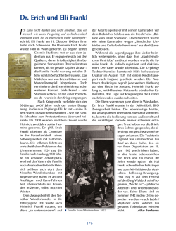 Dr. Erich und Elli Frankl - Baruch