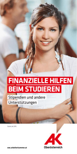 finanzielle hilfen beim studieren