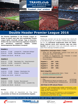Double Header Premier League 2016