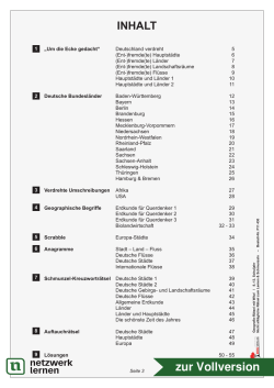 Vorschau - Netzwerk Lernen