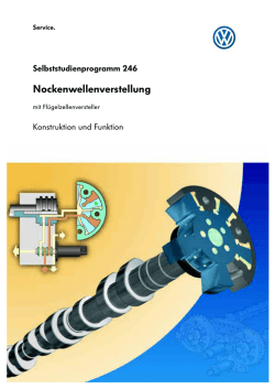 Nockenwellenverstellung