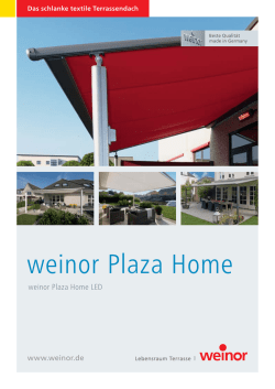 weinor Plaza Home