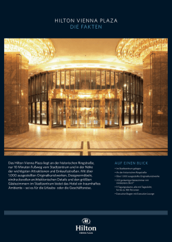 hilton vienna plaza die fakten - Hilton
