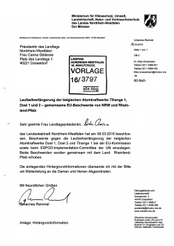 Beschwerde - Landtag NRW