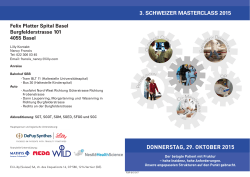 donnerstag, 29. oktober 2015 - SGC-SSC