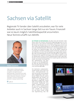 (Auerbach Verlag): “Sachsen via Satellit”