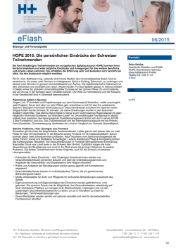 HOPE 2015 - Kantonsspital Obwalden