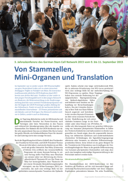 GSCN Konferenz 2015 Bericht