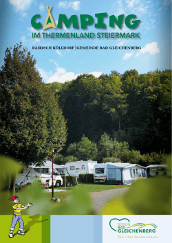 Informationen zum Thermenland-Campingplatz in Bairisch Kölldorf