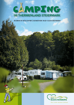 Informationen zum Thermenland-Campingplatz in Bairisch K&ouml;lldorf