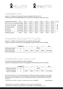 Holzpellets lose Holzpellets Sackware HD