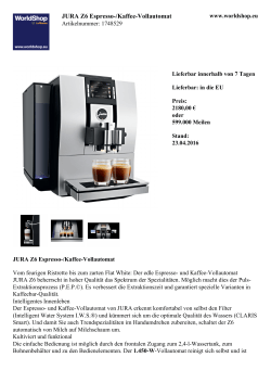 JURA Z6 Espresso-/Kaffee