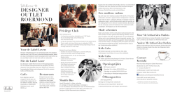 designer outlet roermond - McArthurGlen Designer Outlets