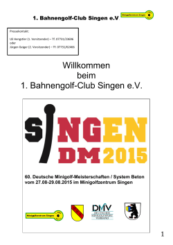 1.Bahnengolf-Club Singen eV