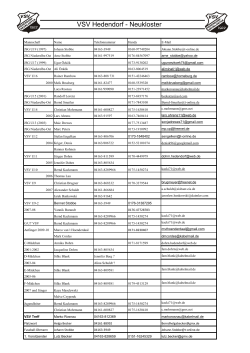 VSV Adressenliste Trainer 2015-16-2 - VSV Hedendorf