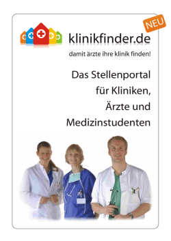 Jetzt ansehen! - Klinikfinder.de