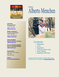 Alberto Menchen – Biography