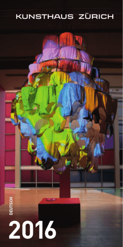 DEUTSCH - Kunsthaus Zürich