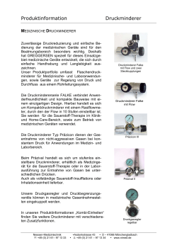 Druckminderer - Niessen