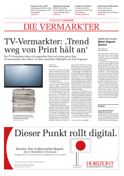 Dieser Punkt rollt digital.