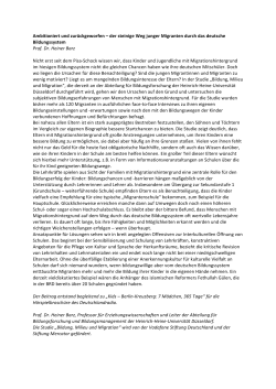 Ambitioniert und zurückgeworfen - KIDS