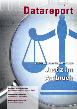 Justiz im Aufbruch