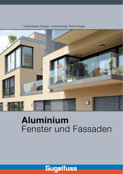 Aluminium Fenster und Fassaden