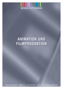 DOWNLOAD: Referenzliste Film / Animation / Web als PDF