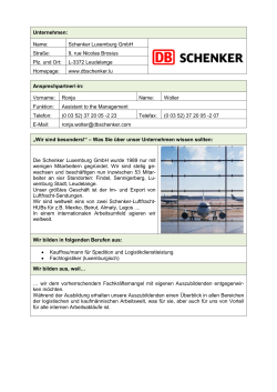 Schenker Luxemburg GmbH