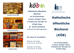 Katholische öffentliche Bücherei (KÖB)