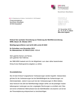 Finanzministerium Nordrhein-Westfalen 40190