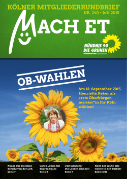 ob-wahlen - Grüne Köln