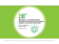 IBM Deutschland GmbH | Nil&uuml;fer Caliskan