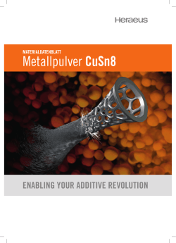Metallpulver CuSn8