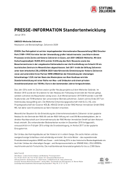 Basis Presse-Information Standortentwicklung