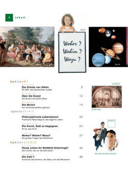 Inhalt als PDF - Abenteuer Philosophie