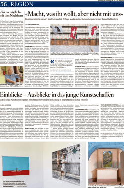 Einblicke &ndash; Ausblicke in das junge Kunstschaffen