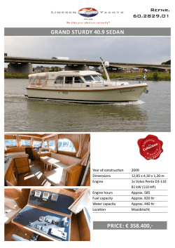 grand sturdy 40.9 sedan price: &euro; 358.400