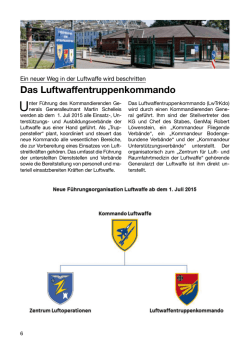 Das Luftwaffentruppenkommando - Gemeinschaft der Flieger